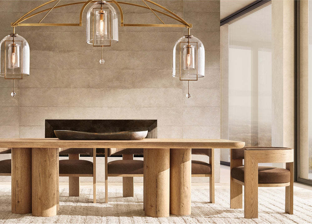 Fulcrum Grand Linear Chandelier 85"-VaseLamps