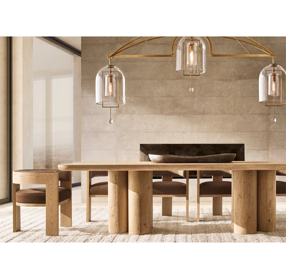 Fulcrum Grand Linear Chandelier 85"-VaseLamps