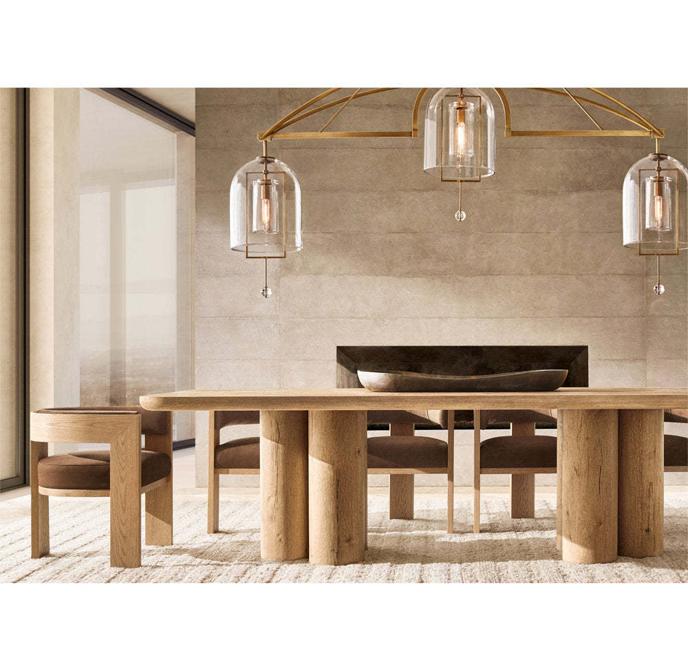 Fulcrum Grand Linear Chandelier 85"-VaseLamps
