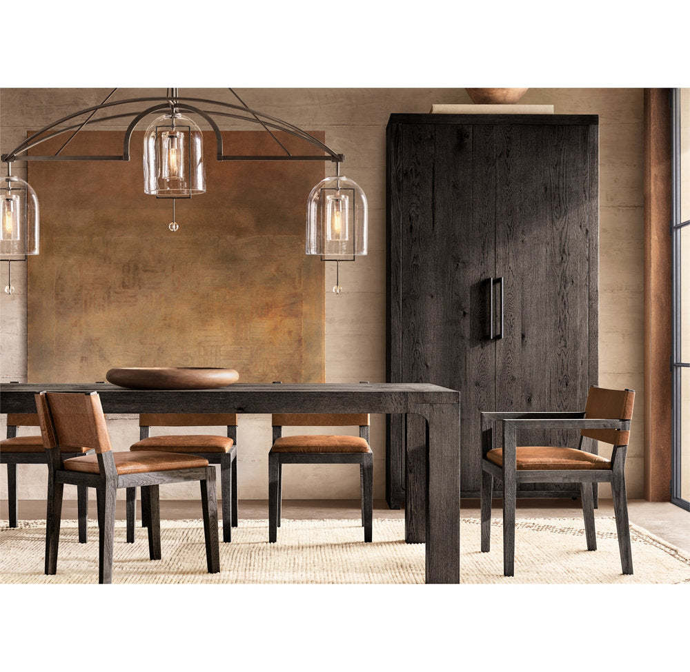 Fulcrum Grand Linear Chandelier 73"-VaseLamps