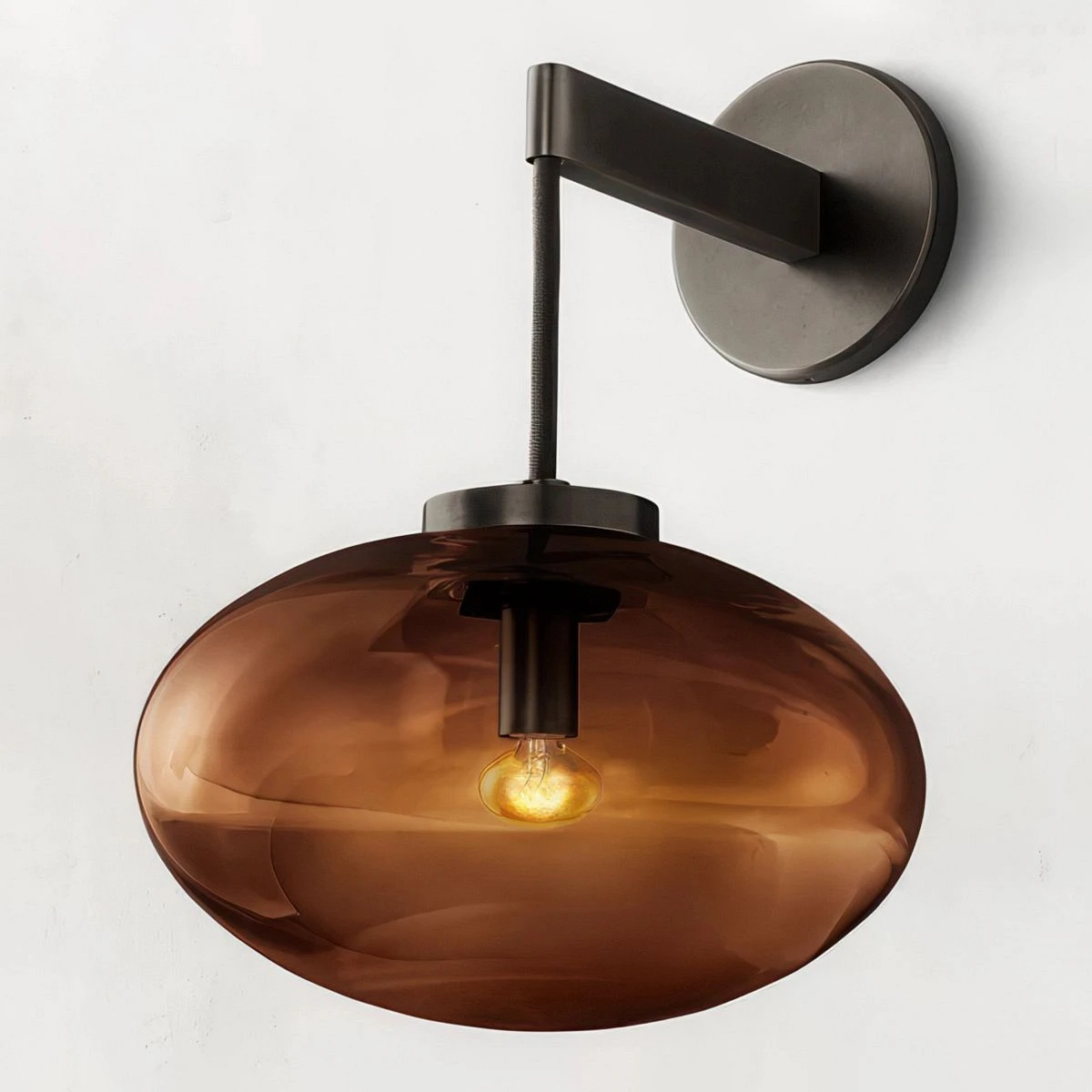 Cabrette Glass Sconce