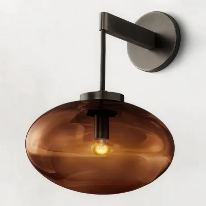 Cabrette Glass Sconce