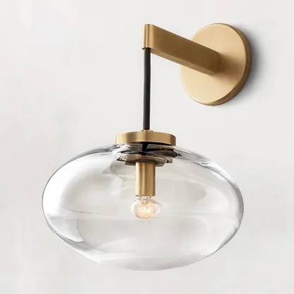 Cabrette Glass Sconce