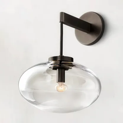 Cabrette Glass Sconce