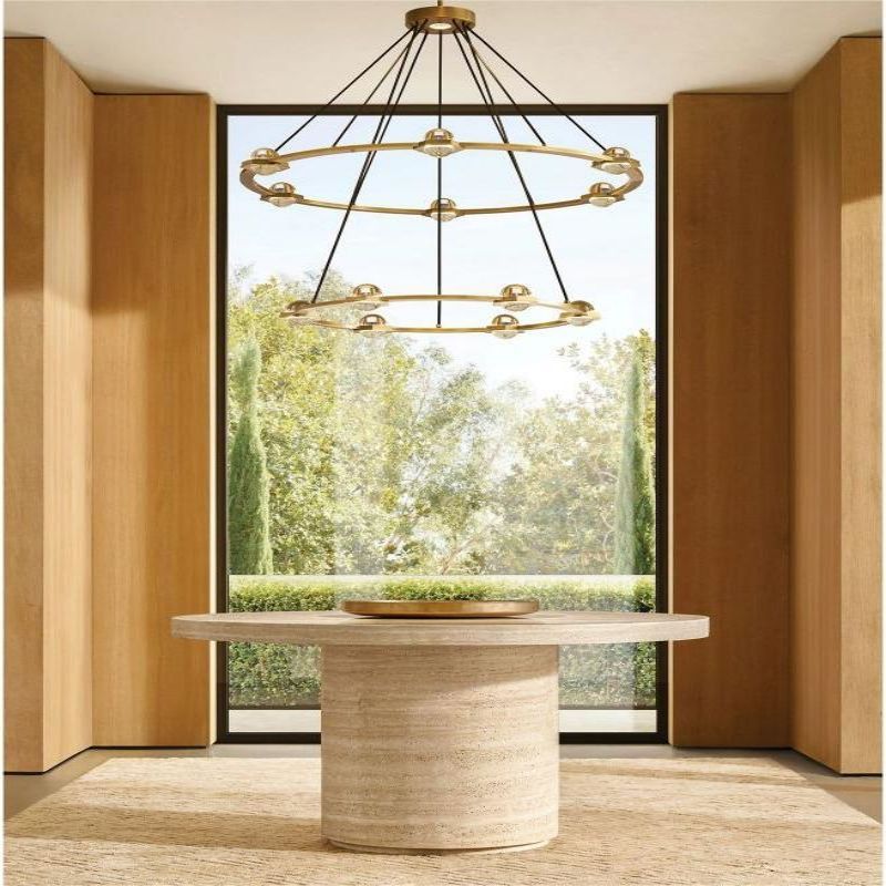Ecatant 2-Tier Round Chandelier