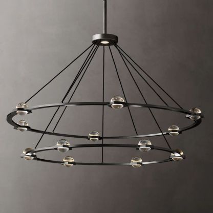 Ecatant 2-Tier Round Chandelier