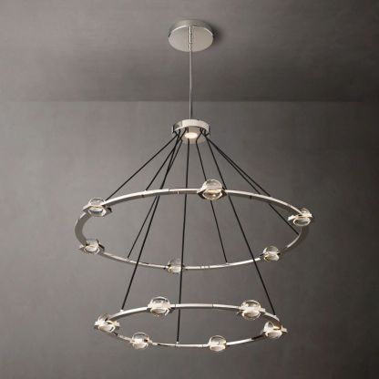 Ecatant 2-Tier Round Chandelier