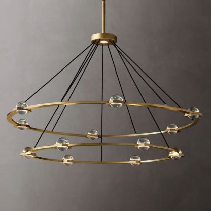 Ecatant 2-Tier Round Chandelier