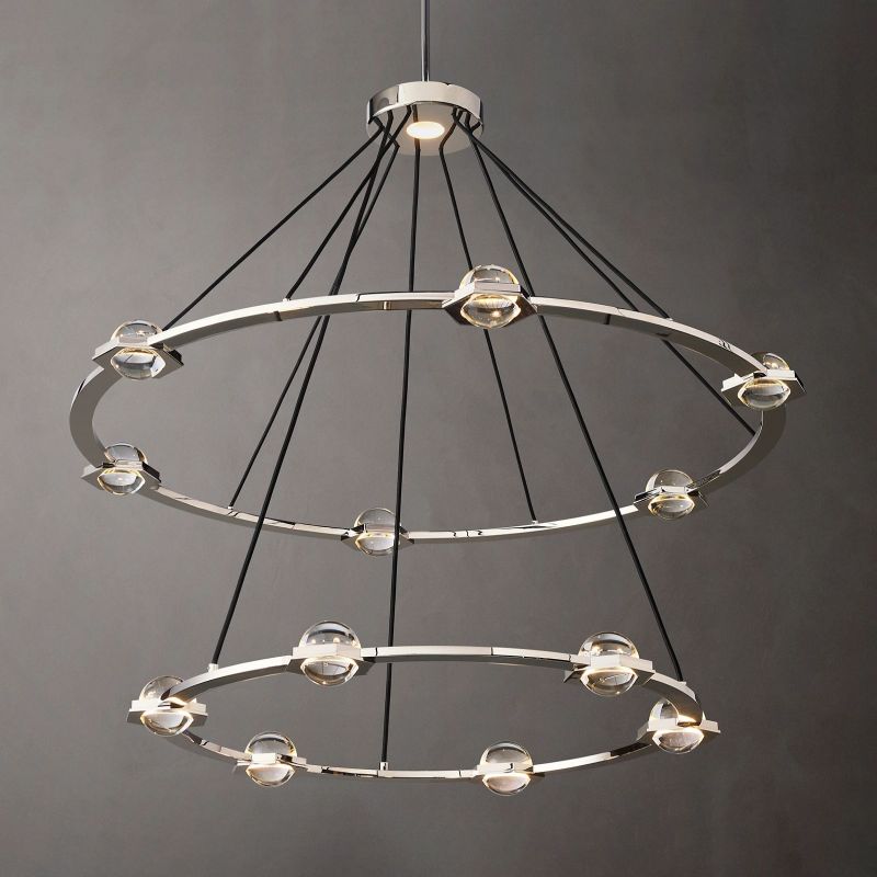 Ecatant 2-Tier Round Chandelier
