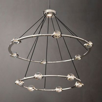 Ecatant 2-Tier Round Chandelier