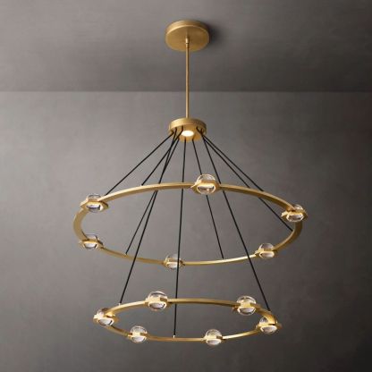 Ecatant 2-Tier Round Chandelier