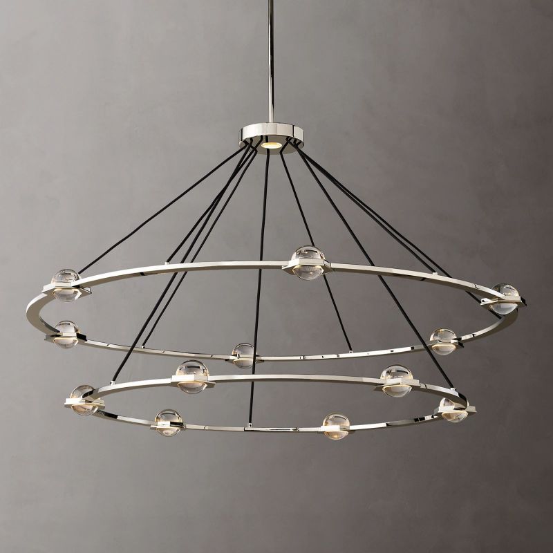 Ecatant 2-Tier Round Chandelier