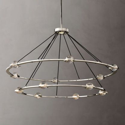Ecatant 2-Tier Round Chandelier
