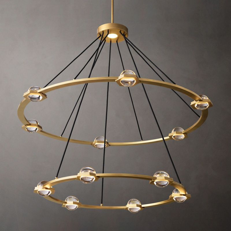 Ecatant 2-Tier Round Chandelier