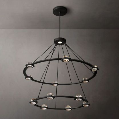 Ecatant 2-Tier Round Chandelier