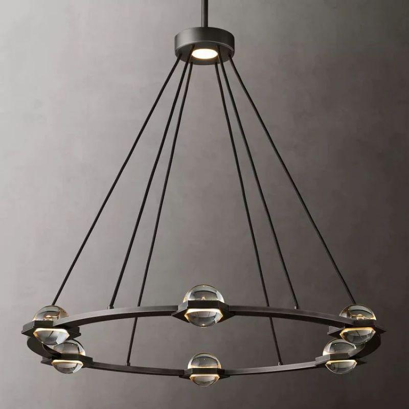 Ecatant 2-Tier Round Chandelier