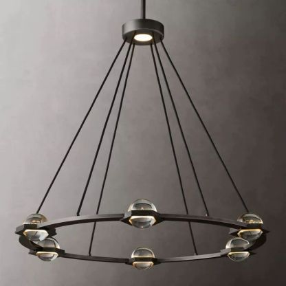 Ecatant 2-Tier Round Chandelier