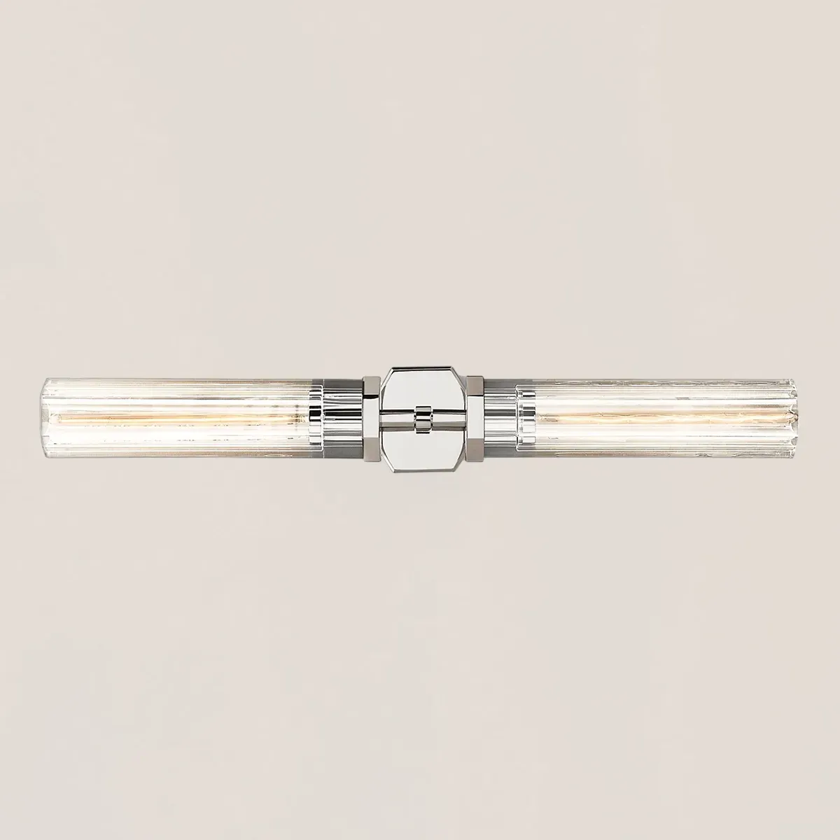 Lambeth Hexagonal Linear Grand Wall Sconce-VaseLamps