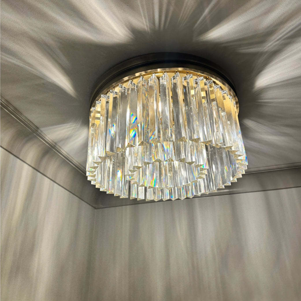 RHYS Crystal Round Flushmount