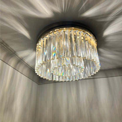RHYS Crystal Round Flushmount