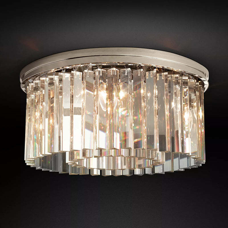 RHYS Crystal Round Flushmount