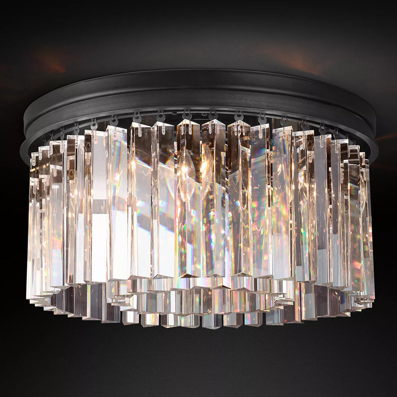 RHYS Crystal Round Flushmount