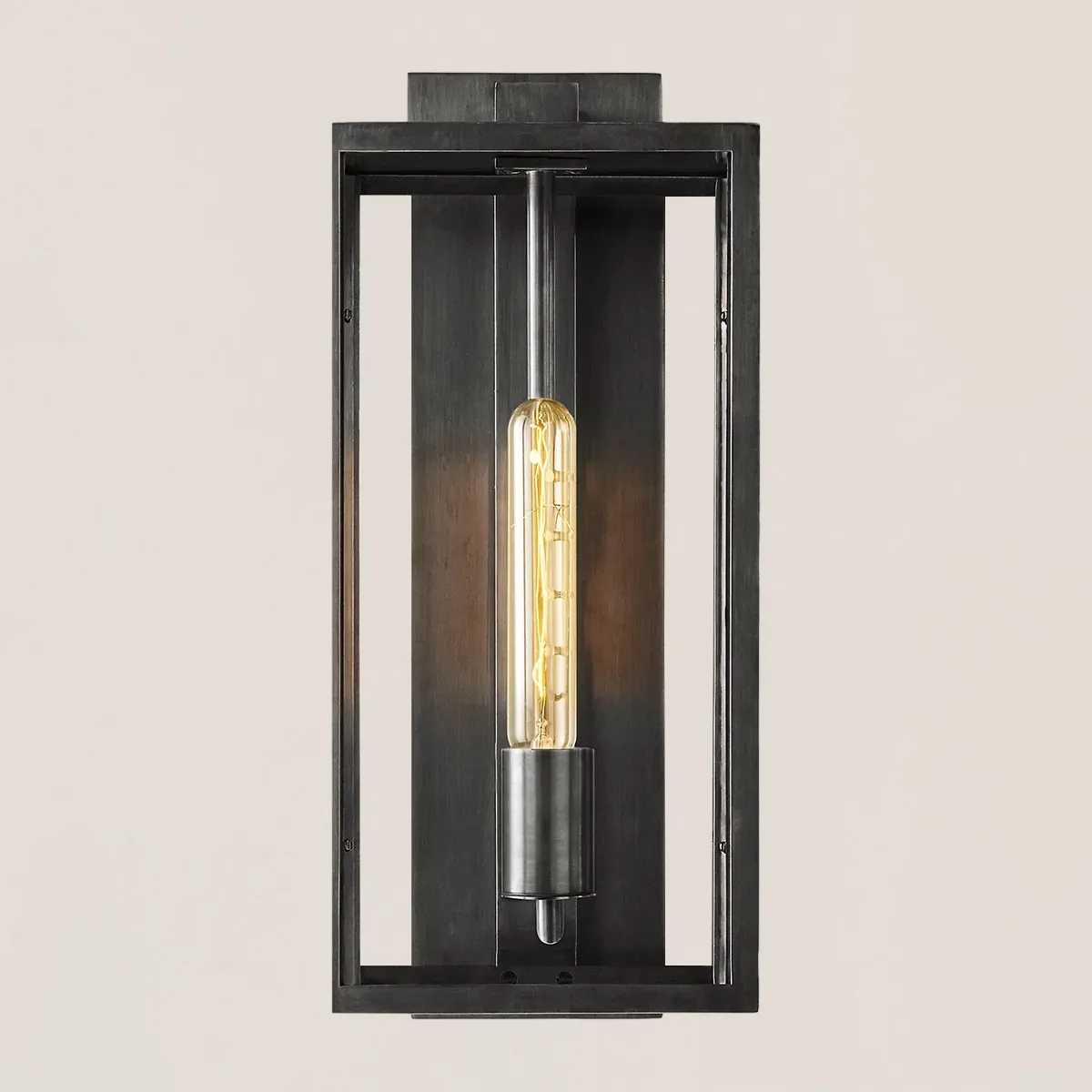 Beckman Square Lantern Wall Sconce-VaseLamps