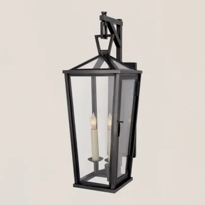 19TH C. Enlish Openwork Outdoor Sconce-VaseLamps