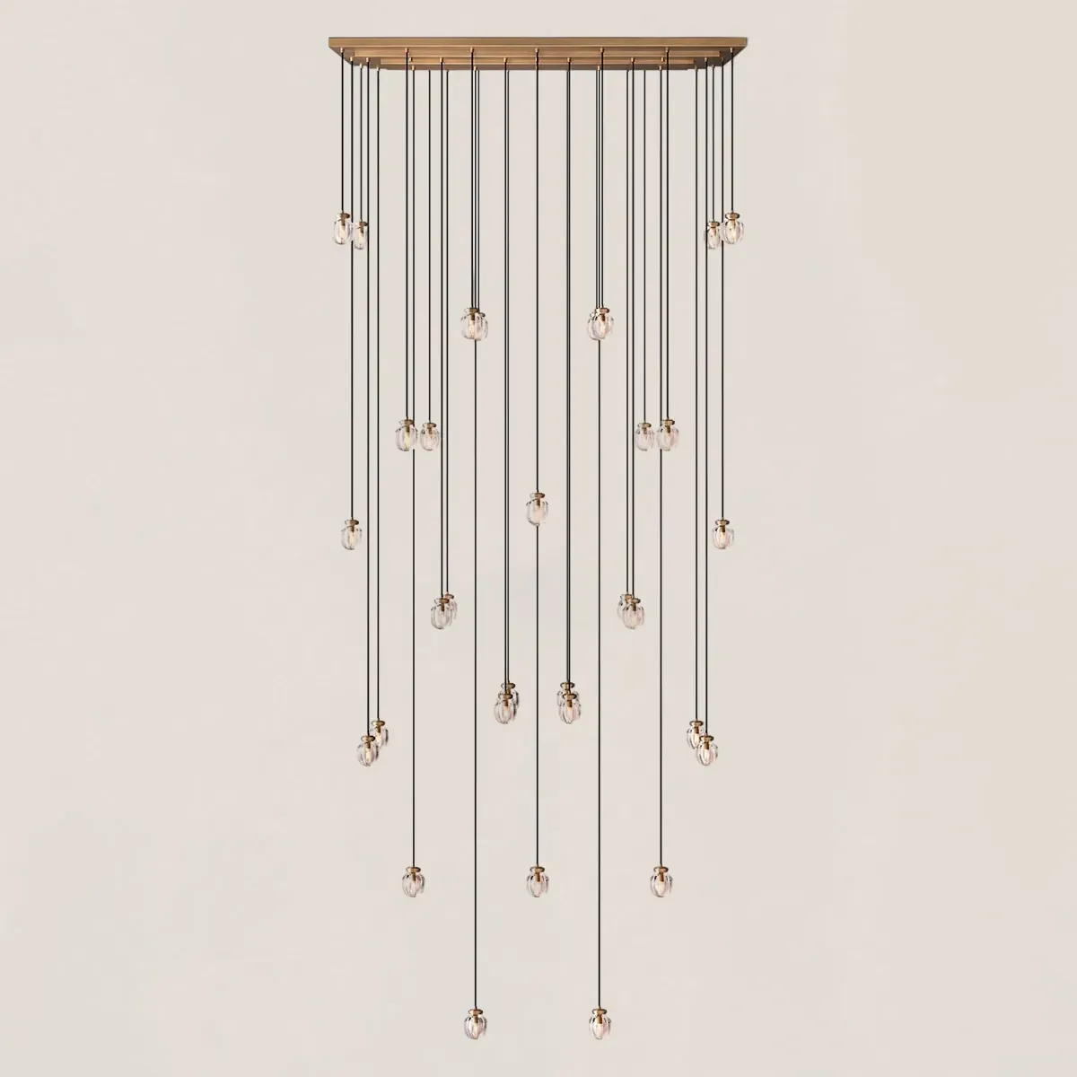 Pearl Rectangular Chandelier-VaseLamps