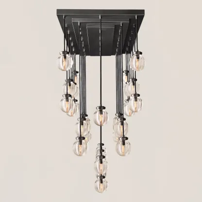 Pearl Rectangular Chandelier-VaseLamps
