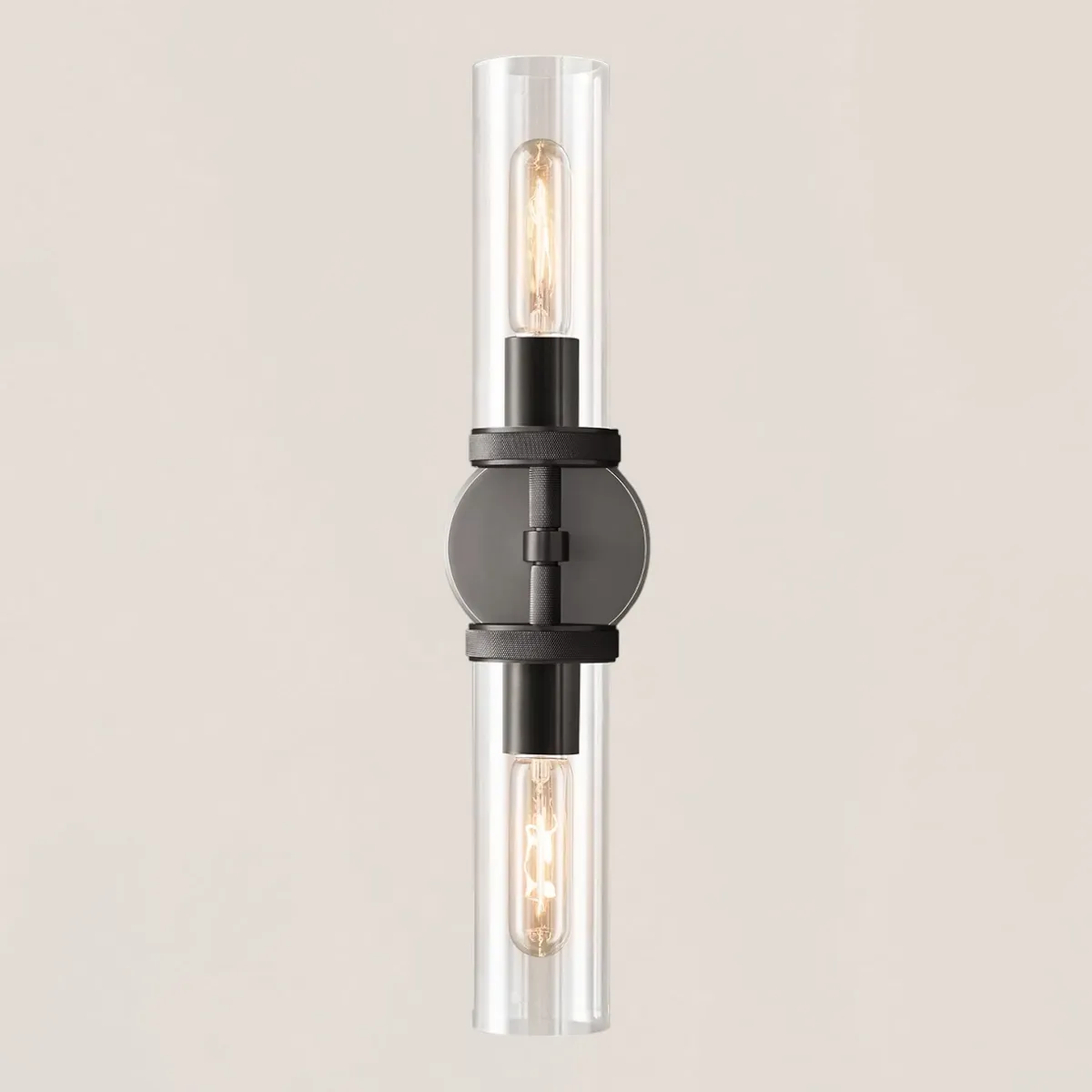 Lambeth Round Linear Short Wall Sconce-VaseLamps