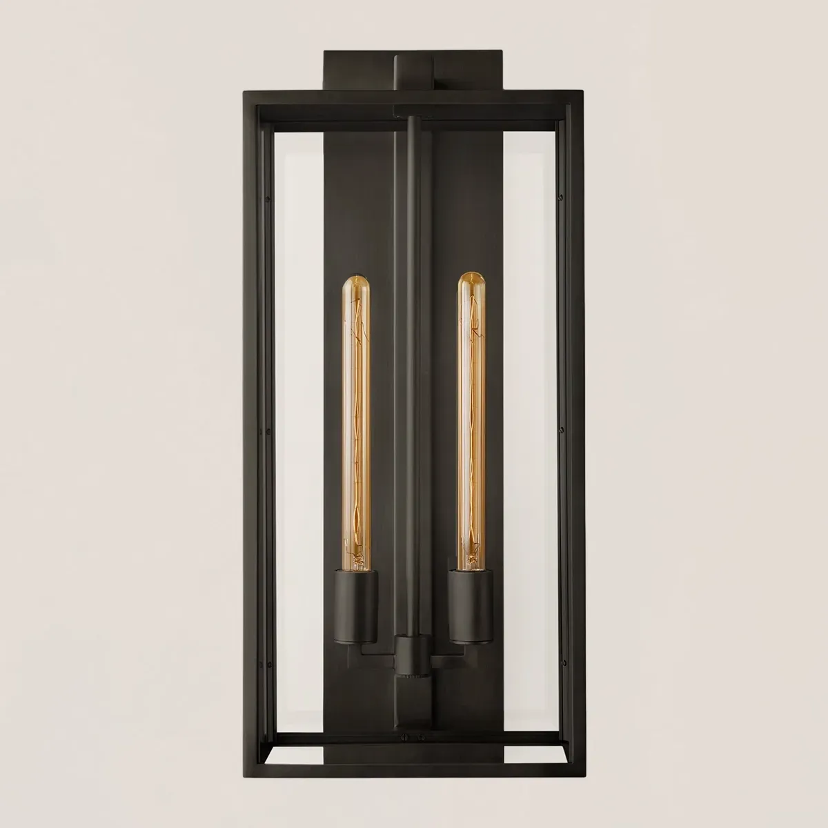 Beckman Square Lantern Wall Sconce-VaseLamps