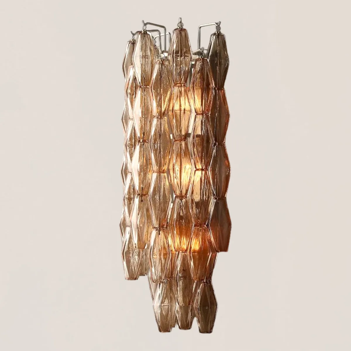 Chiara Glass Grand Wall Sconce-VaseLamps