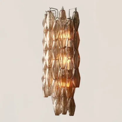 Chiara Glass Grand Wall Sconce-VaseLamps