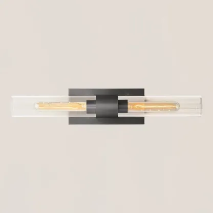 Ravelle Linear Glass Wall Sconce-VaseLamps