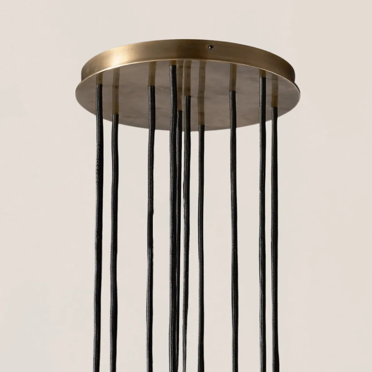 Boule De Crystal Clear Round Cluster Chandelier-VaseLamps