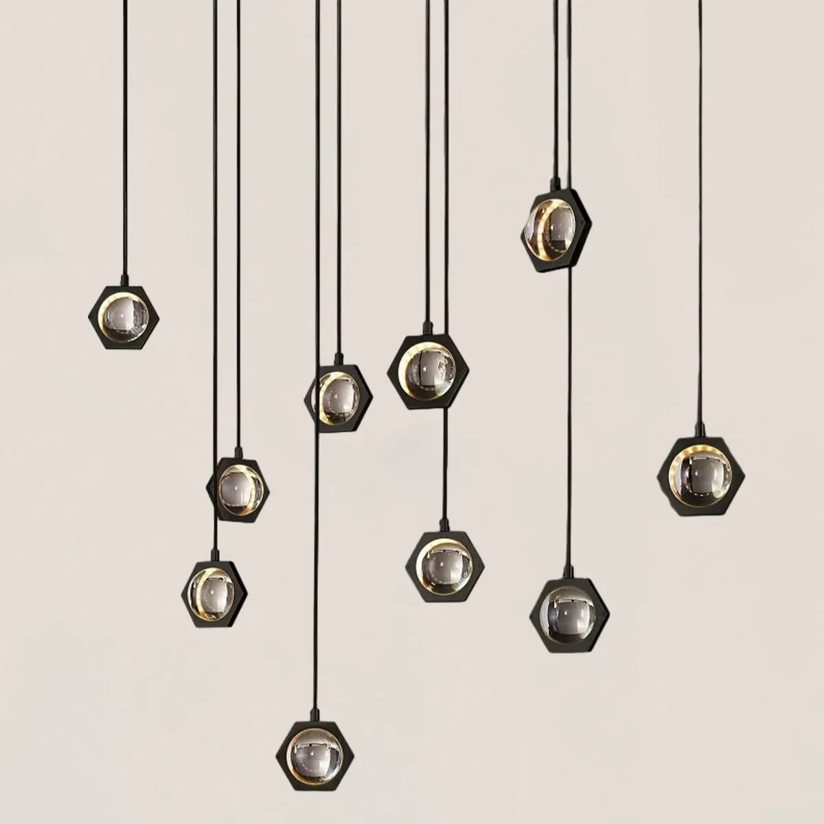 Eclatant Linear Chandelier 72"-VaseLamps
