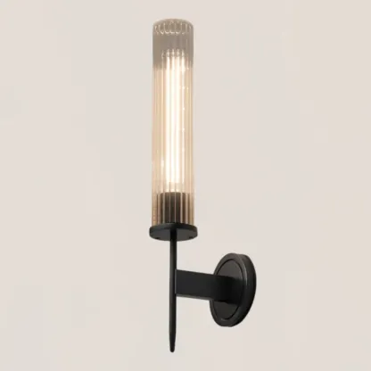 Alouette Brass Glass Wall Sconce-VaseLamps