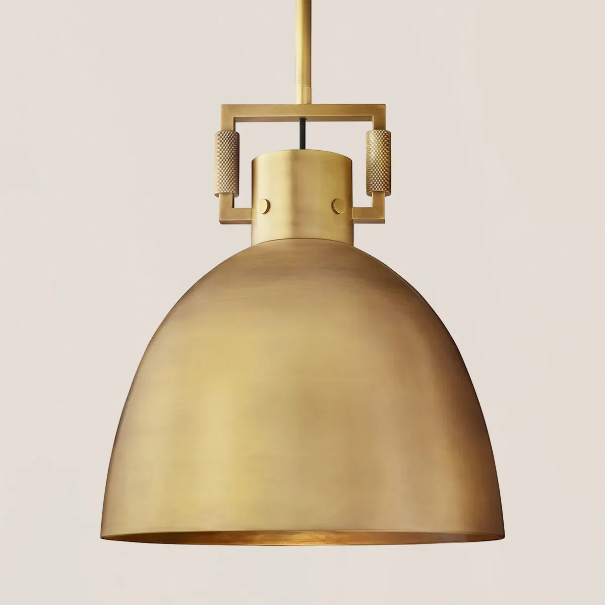 Machinist Metal Cloche Pendant-VaseLamps