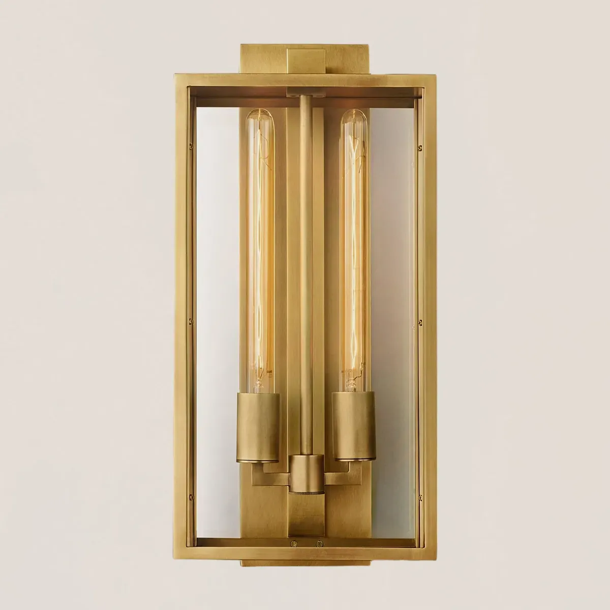 Beckman Square Lantern Wall Sconce-VaseLamps