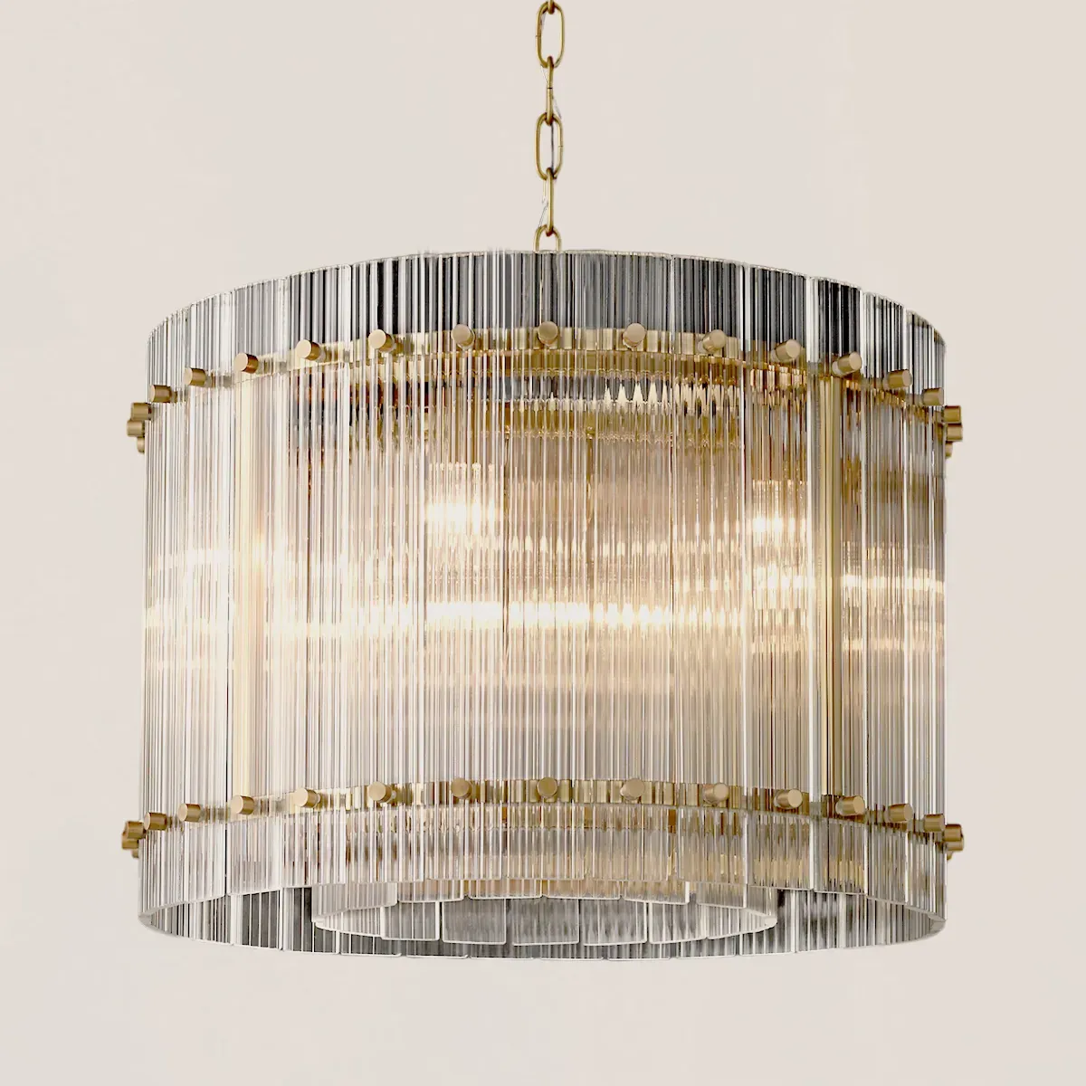 San Marco Glass Round Chandelier-VaseLamps