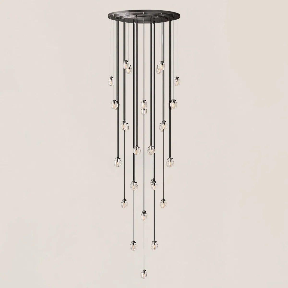 Pearl Round Chandelier-VaseLamps
