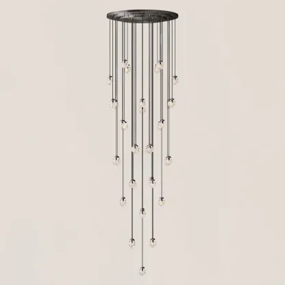 Pearl Round Chandelier-VaseLamps