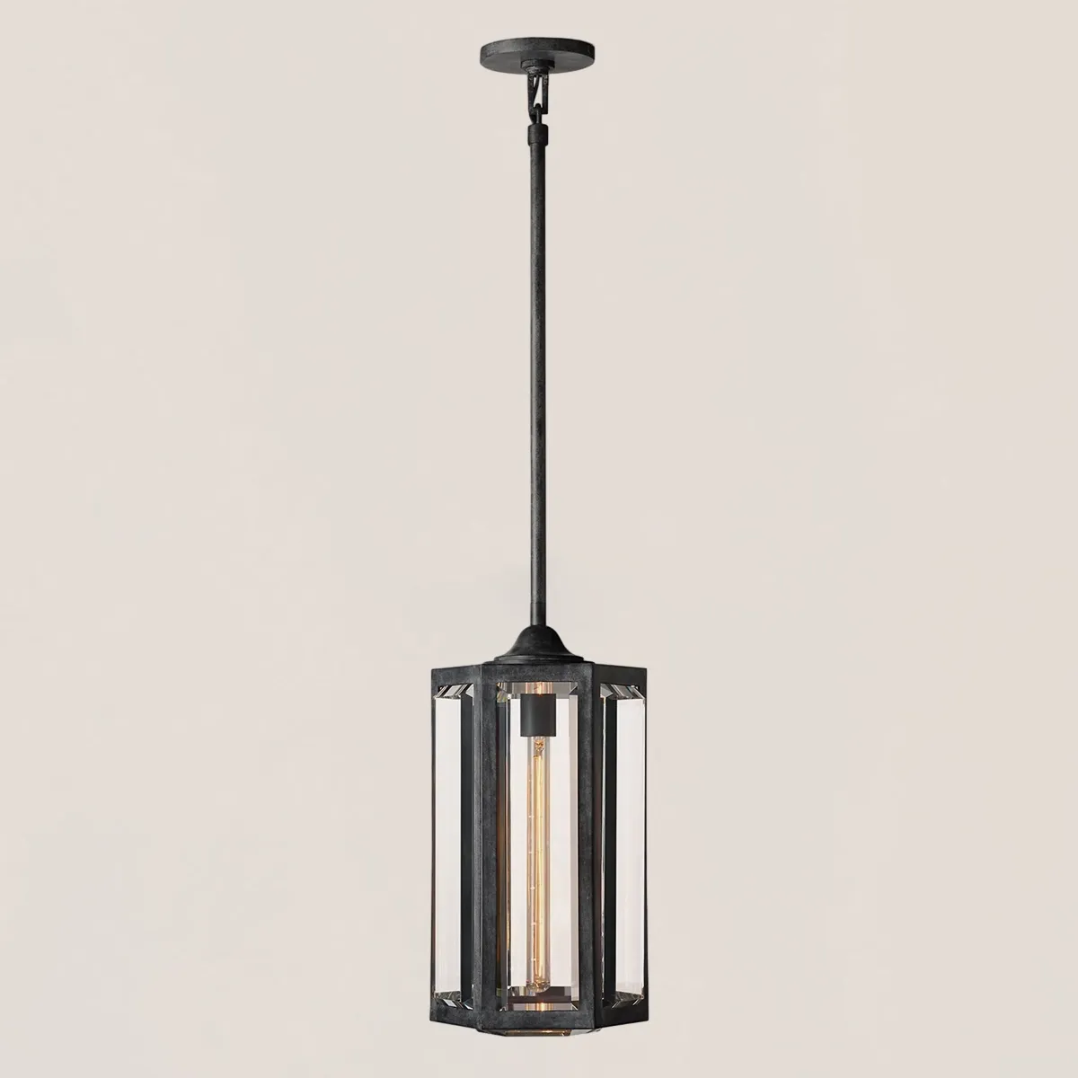 Chevalier Brass Crystal Pendant-VaseLamps