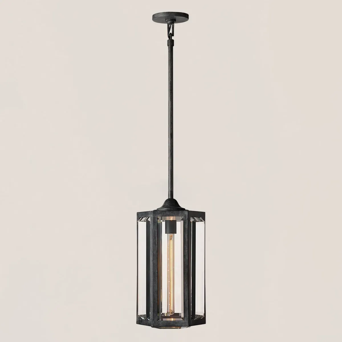Chevalier Brass Crystal Pendant-VaseLamps