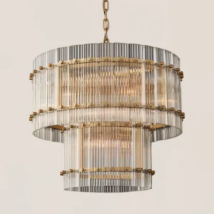 San Marco Two-tier Luxury Round Chandelier-VaseLamps