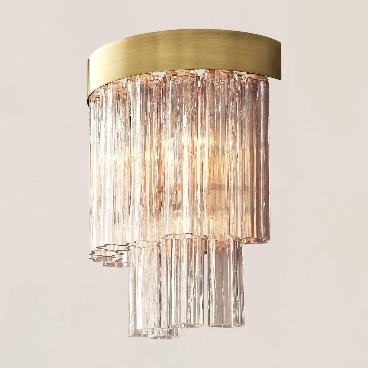 Cielo Glass Wall Sconce-VaseLamps