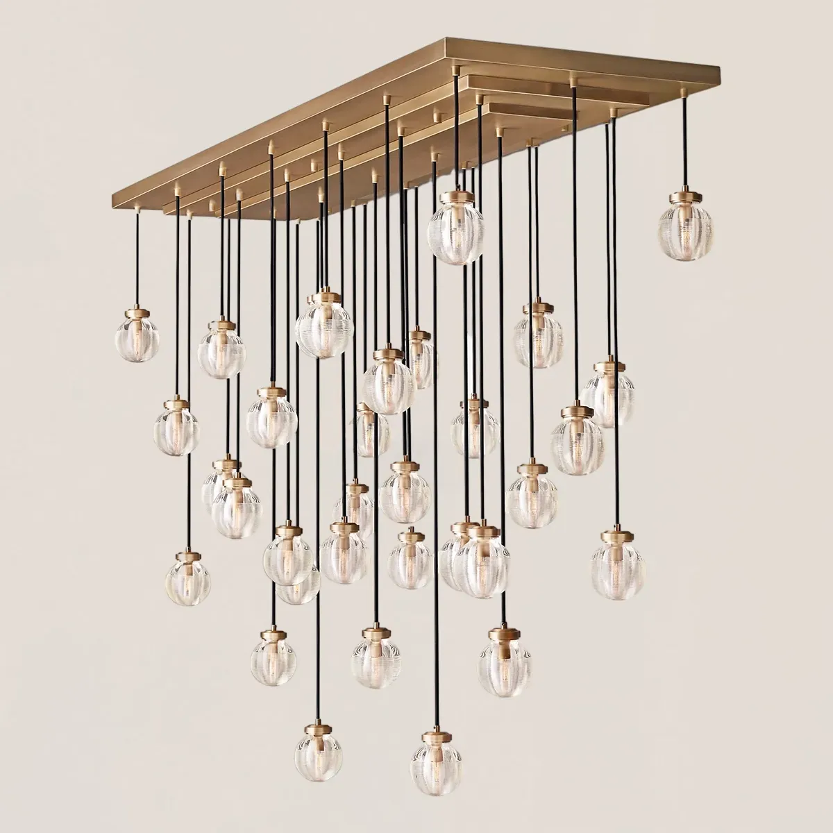 Pearl Rectangular Chandelier-VaseLamps