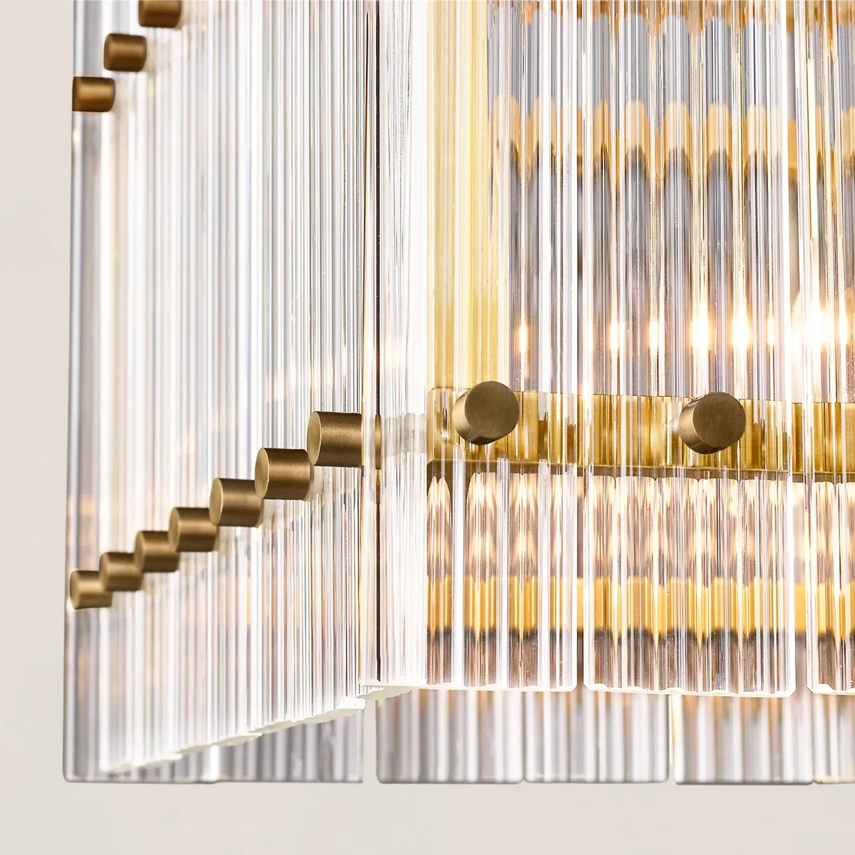 San Marco Modern Rectangular Chandelier-VaseLamps