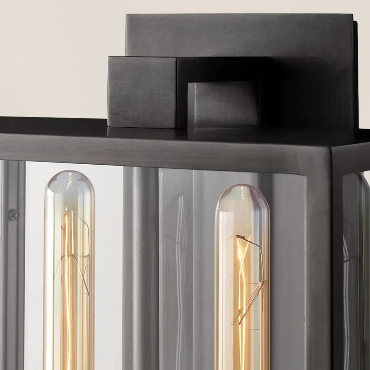 Beckman Square Lantern Wall Sconce-VaseLamps